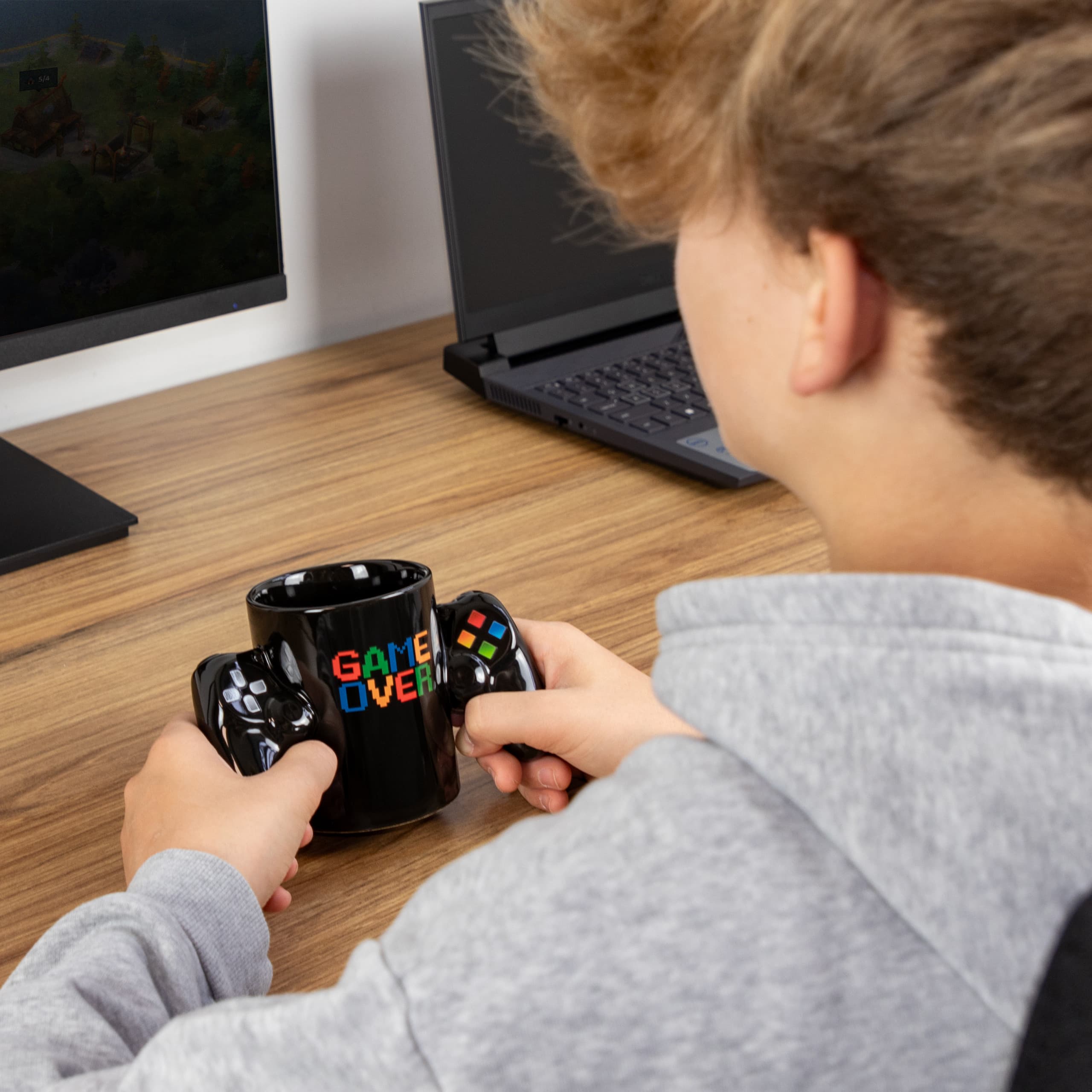 Kubek Pad dla Gracza - Game Over - dla komputerowca - taty - brat - męża 