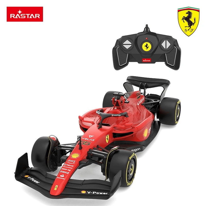 Samochód zdalnie sterowany Ferrari F1 75 R/C skala 1:18 Rastar 9340055