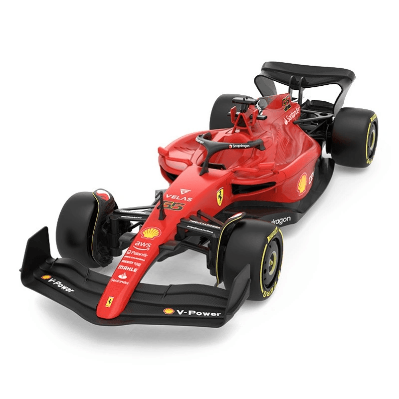 Samochód zdalnie sterowany Ferrari F1 75 R/C skala 1:18 Rastar 9340055