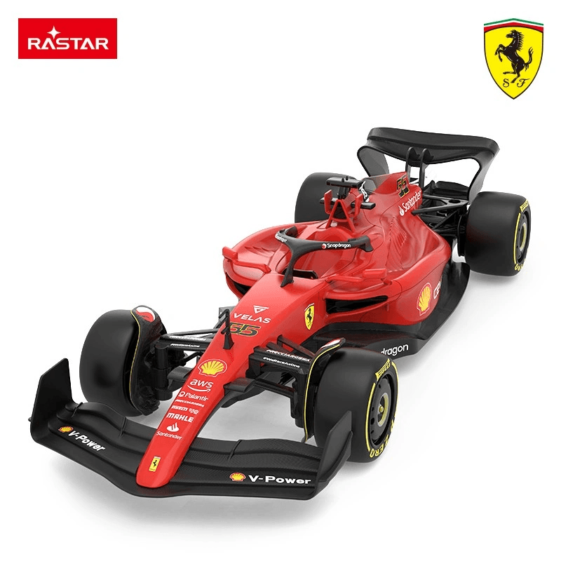 Samochód zdalnie sterowany Ferrari F1 75 R/C skala 1:18 Rastar 9340055